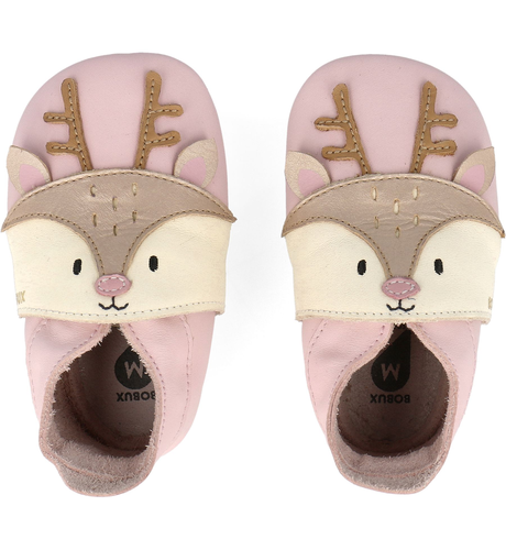 Bobux Soft Sole Fawn - Rosewater