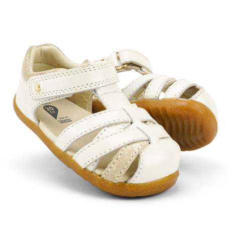 Bobux Step Up Cross Jump Sandal - Moon Pearl