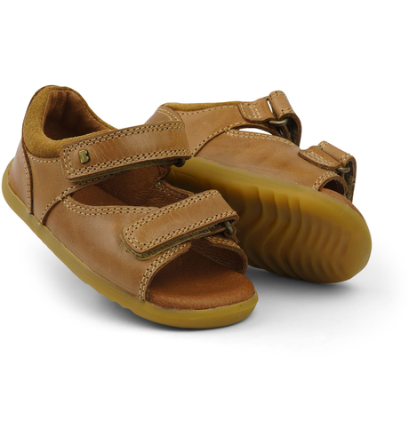 Bobux Step Up Driftwood Sandal - Caramel