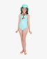 The Girl Club Gingham One Piece Swimsuit