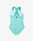 The Girl Club Gingham One Piece Swimsuit