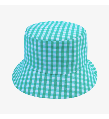 Band of Boys Gingham Reversible Bucket Hat