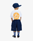 Band of Boys Navy Linen Cargo Shorts