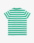 Band of Boys Green Striped Smile Tee