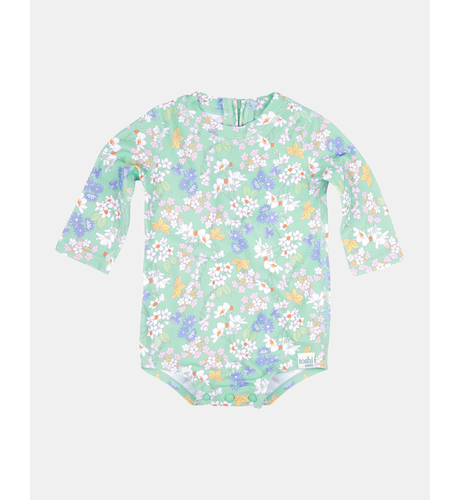 Toshi Swim Baby Onesie L/S Classic - Sea Blossom