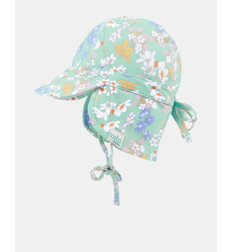 Toshi Swim Baby Flap Cap Classic - Sea Blossom