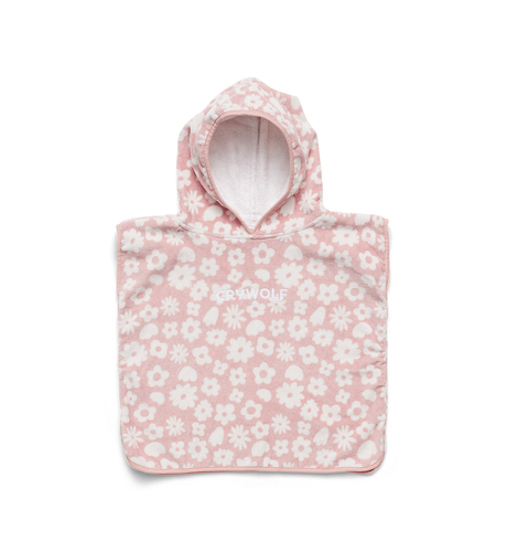 Crywolf Baby Hooded Towel - Blush Floral