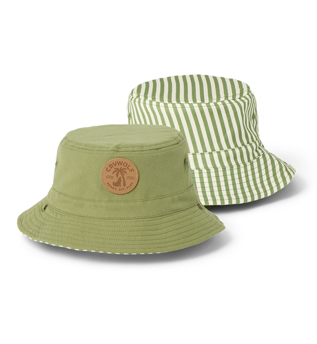 Crywolf Reversible Bucket Hat - Coastal Stripe