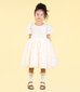 Rock Your Kid Cream Ruffle Tulle Party Dress