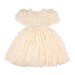 Rock Your Kid Cream Ruffle Tulle Party Dress