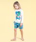 Rock Your Kid Dino Swim Boardshorts