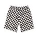 Rock Your Kid Black Checker Shorts