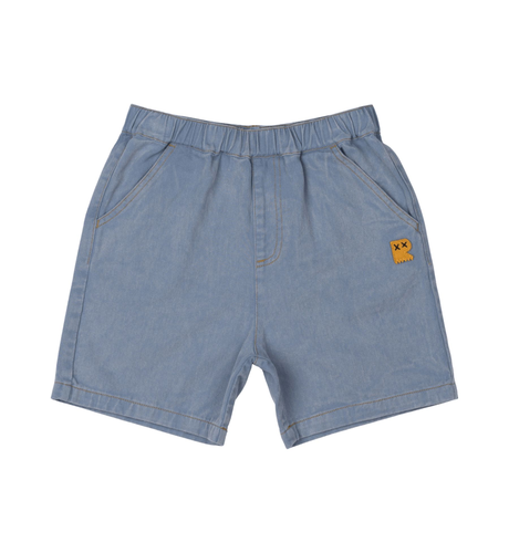 Rock Your Kid Blue Wash Denim Shorts