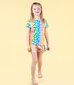 Rock Your Kid Floral Stripes PJ Set