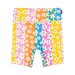 Rock Your Kid Floral Stripes Bike Shorts