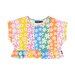 Rock Your Kid Floral Stripes Frill Top