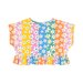 Rock Your Kid Floral Stripes Frill Top