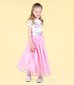 Rock Your Kid Pink Tulle Overlay Maxi Skirt