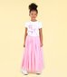 Rock Your Kid Pink Tulle Overlay Maxi Skirt