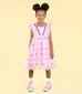 Rock Your Kid Pink Glitter Heart Tulle Dress