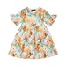 Rock Your Kid Icelandic Ponies Bell Sleeve Dress