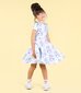 Rock Your Kid Blue Unicorn Waisted Dress