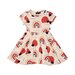 Rock Your Kid Love Bug Rainbow Waisted Dress