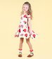 Rock Your Kid Love Bug Rainbow Waisted Dress