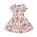 Rock Your Kid Unicorn Rainbow Waisted Dress