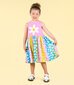 Rock Your Kid Floral Stripes Singlet Dress