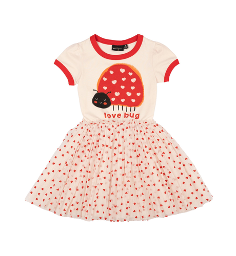 Rock Your Kid Love Bug Circus Dress