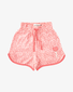 The Girl Club Coral Lollipop Muslin Shorts