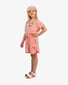 The Girl Club Coral Lollipop Muslin Shorts