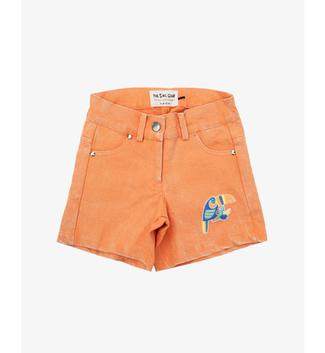 The Girl Club Toucan Resort Denim Shorts