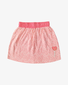 The Girl Club Coral Lollipop Muslin Skirt