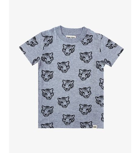 Band of Boys Grey Tiger on Repeat Tee