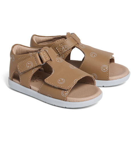 Pretty Brave Bailey Sandal - Tan Smiley