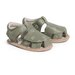 Pretty Brave Milo Khaki Sandal - Smiley