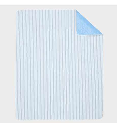 Sunnylife Beach & Picnic Blanket Le Weekend - Mid Blue-Cream