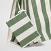 Sunnylife Carryall Beach Bag The Vacay - Olive Stripe