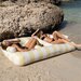 Sunnylife Luxe Twin Hammock Float Mango Bay - Soft Mustard