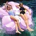 Sunnylife Luxe Lie-On Float Hibiscus - Pastel Lilac