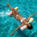 Sunnylife Pool Side Hammock Float - Pastel Gelato