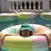 Sunnylife Pool Side Tube Float - Pastel Gelato