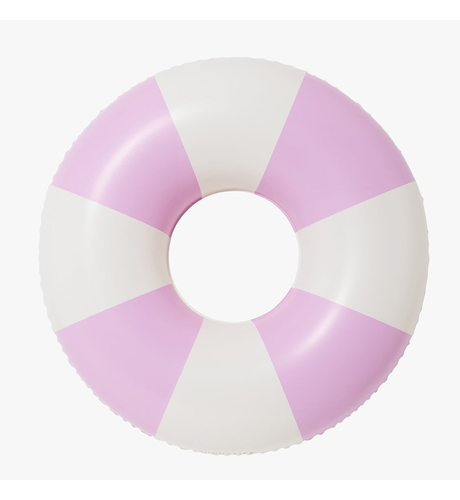 Sunnylife Tube Pool Ring - Bubblegum Pink Stripe