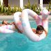 Sunnylife Giant Inflatable Noodle Snake - Tie Dye Multi