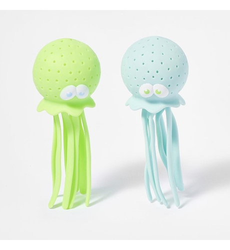 Sunnylife Octopus Bath Toys - Mint/Baby Blue (Set Of 2)