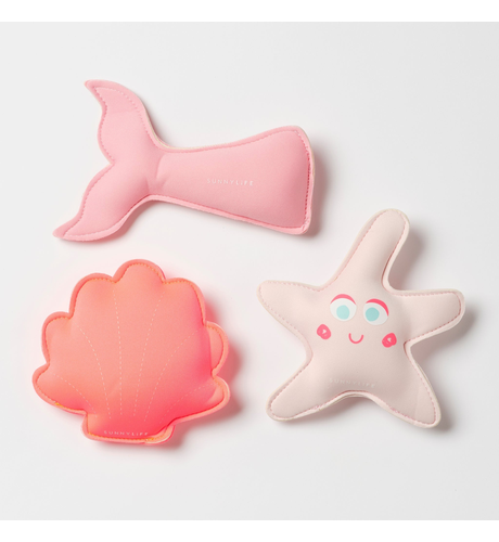 Sunnylife Melody The Mermaid Dive Buddies Neon Strawberry (Set of 3)