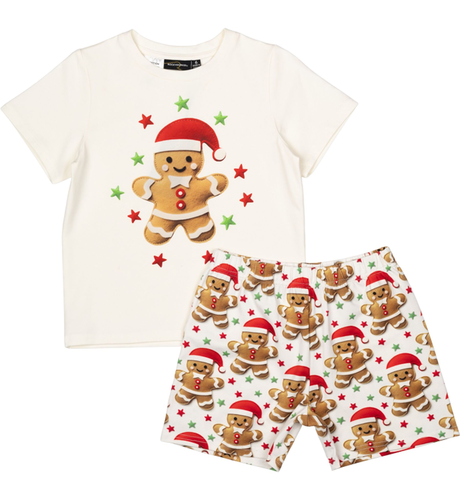 Rock Your Kid Gingerbread Man PJ Set