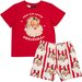 Rock Your Kid Santa Stripe PJ Set